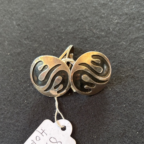 Other - Sterling Silver Wave Cuff Links